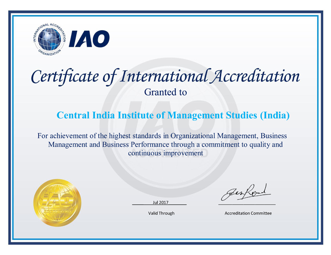 international accreditation organization iao central india what is iao certification